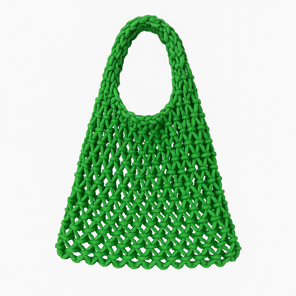 Market Tote - Small Green