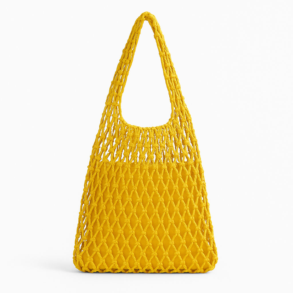Market Tote - Large Yellow