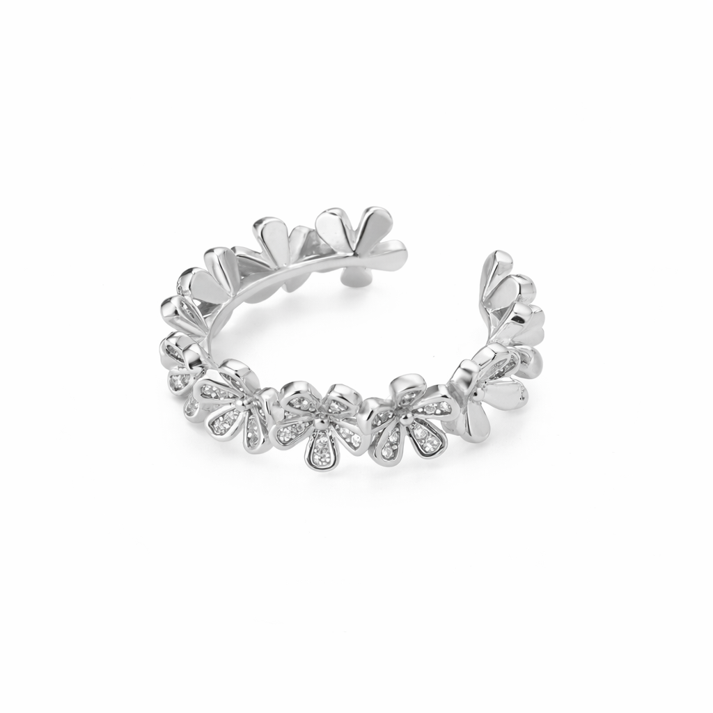 Flower Band OS - Silver