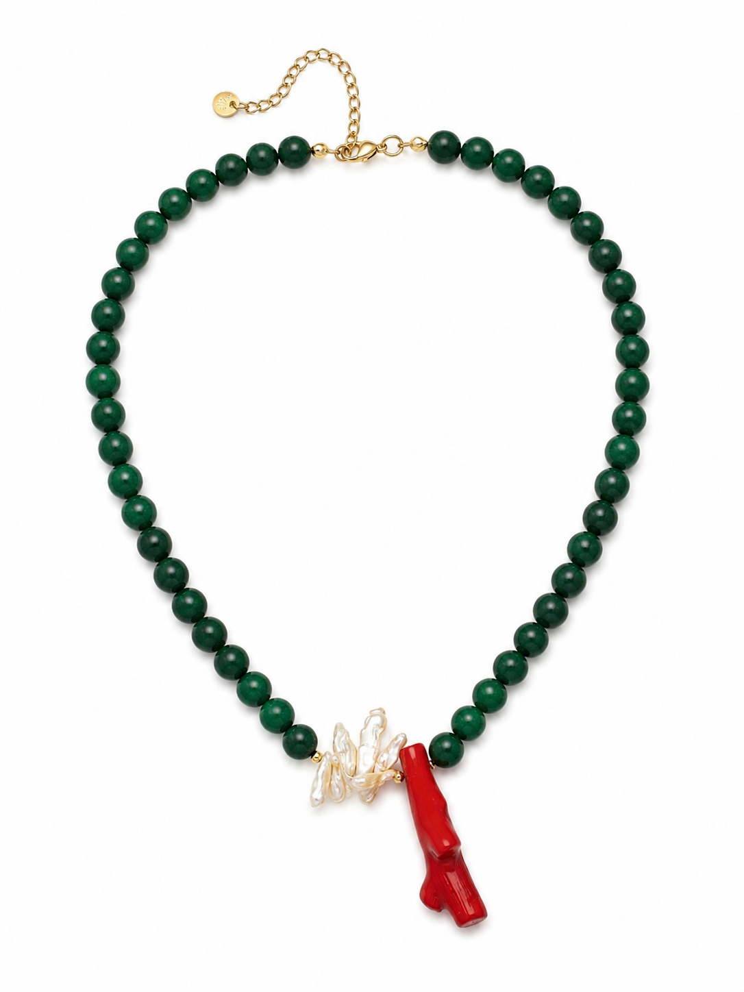 The Moss & Coral Necklace