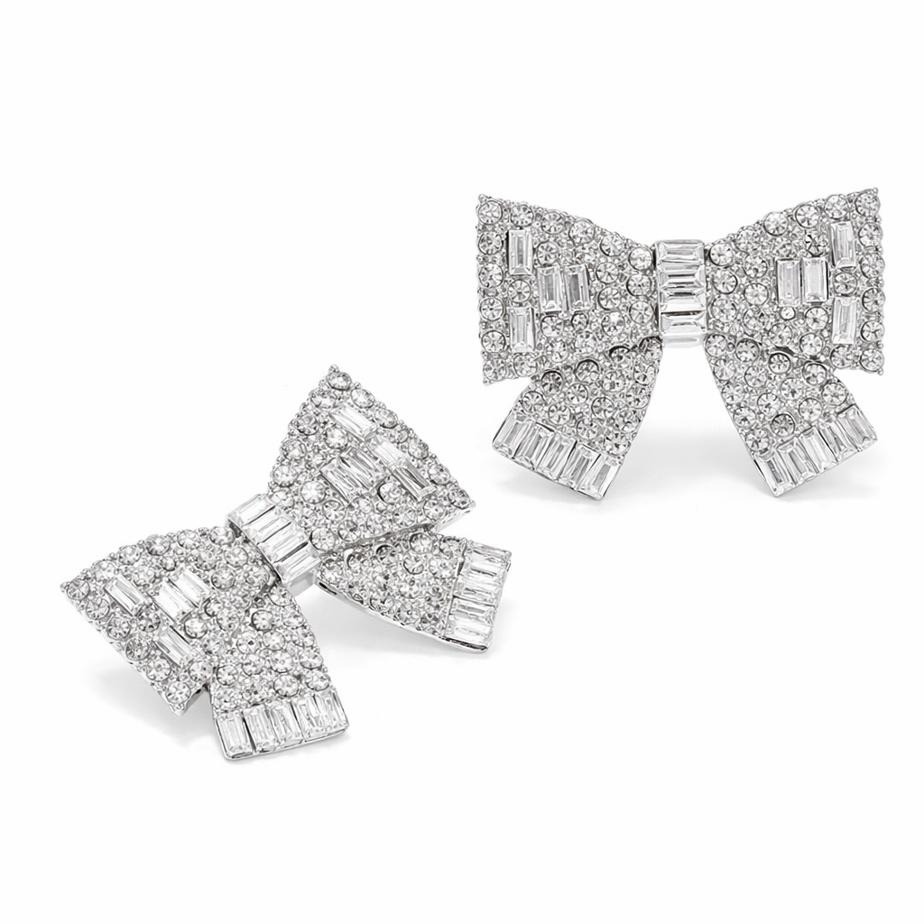 Bling Bow Earrings