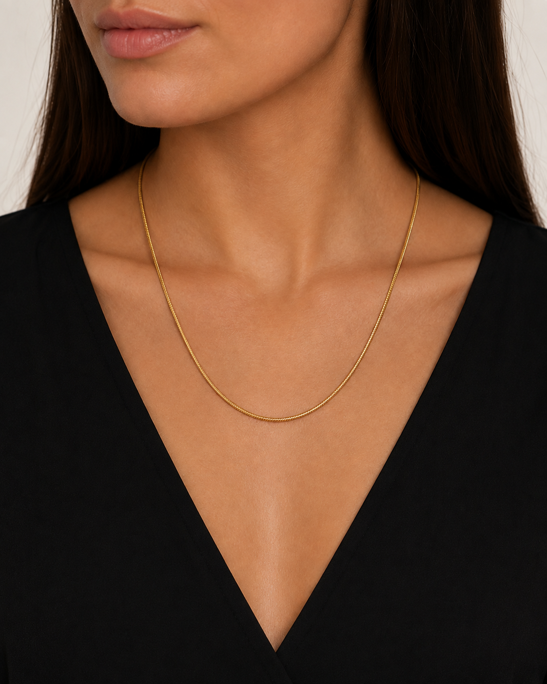 Slinky Necklace - Gold