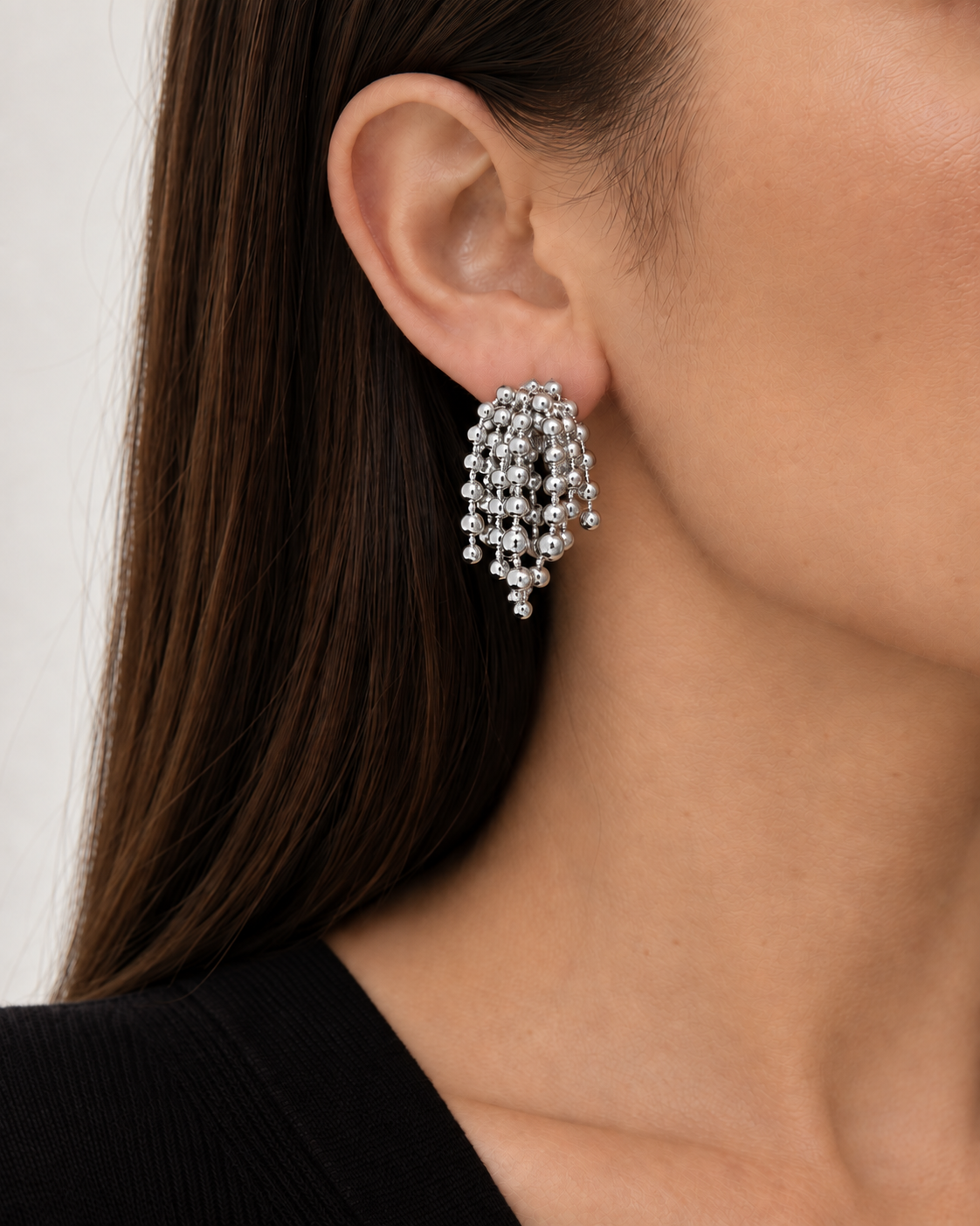 Cascade Earrings – Silver