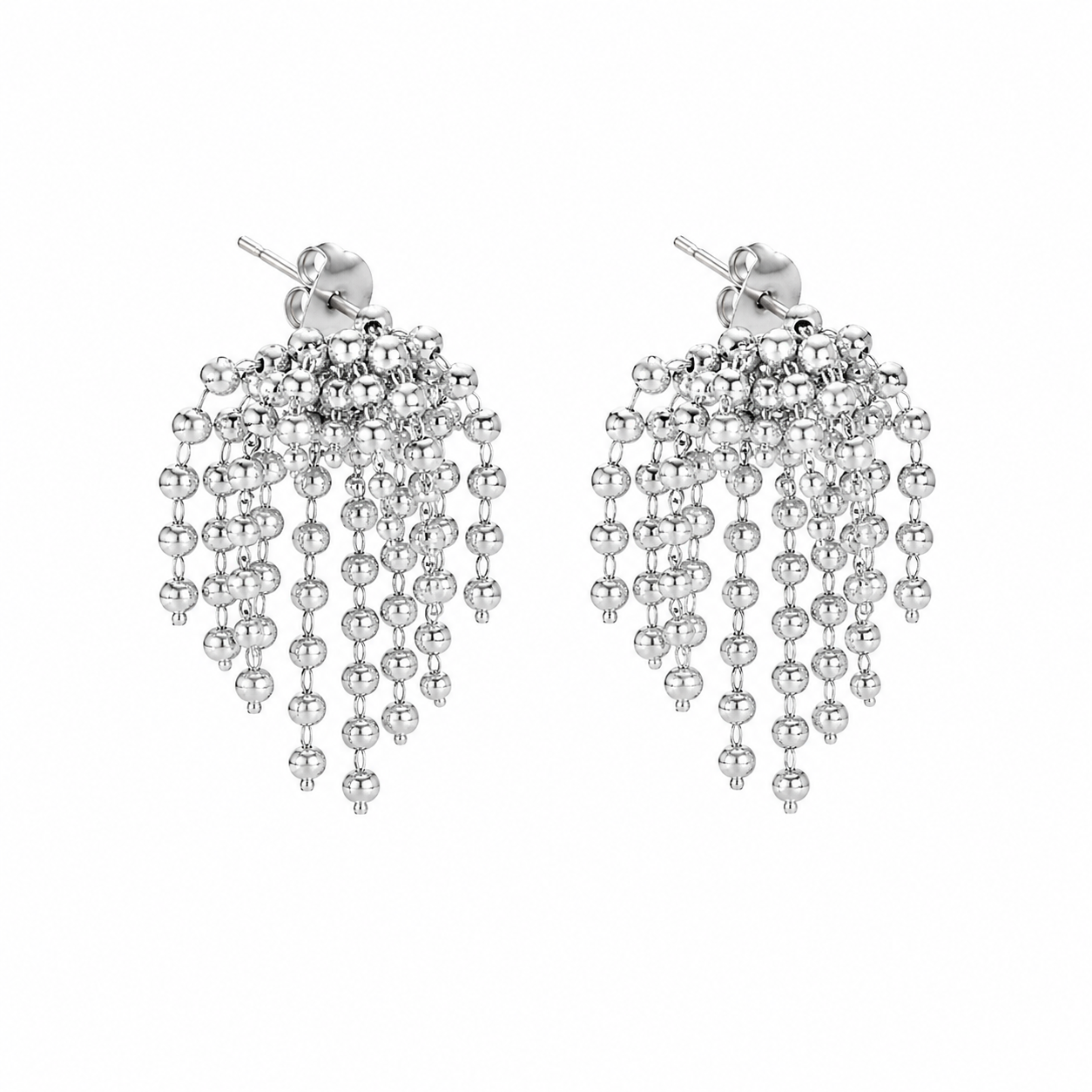 Cascade Earrings – Silver
