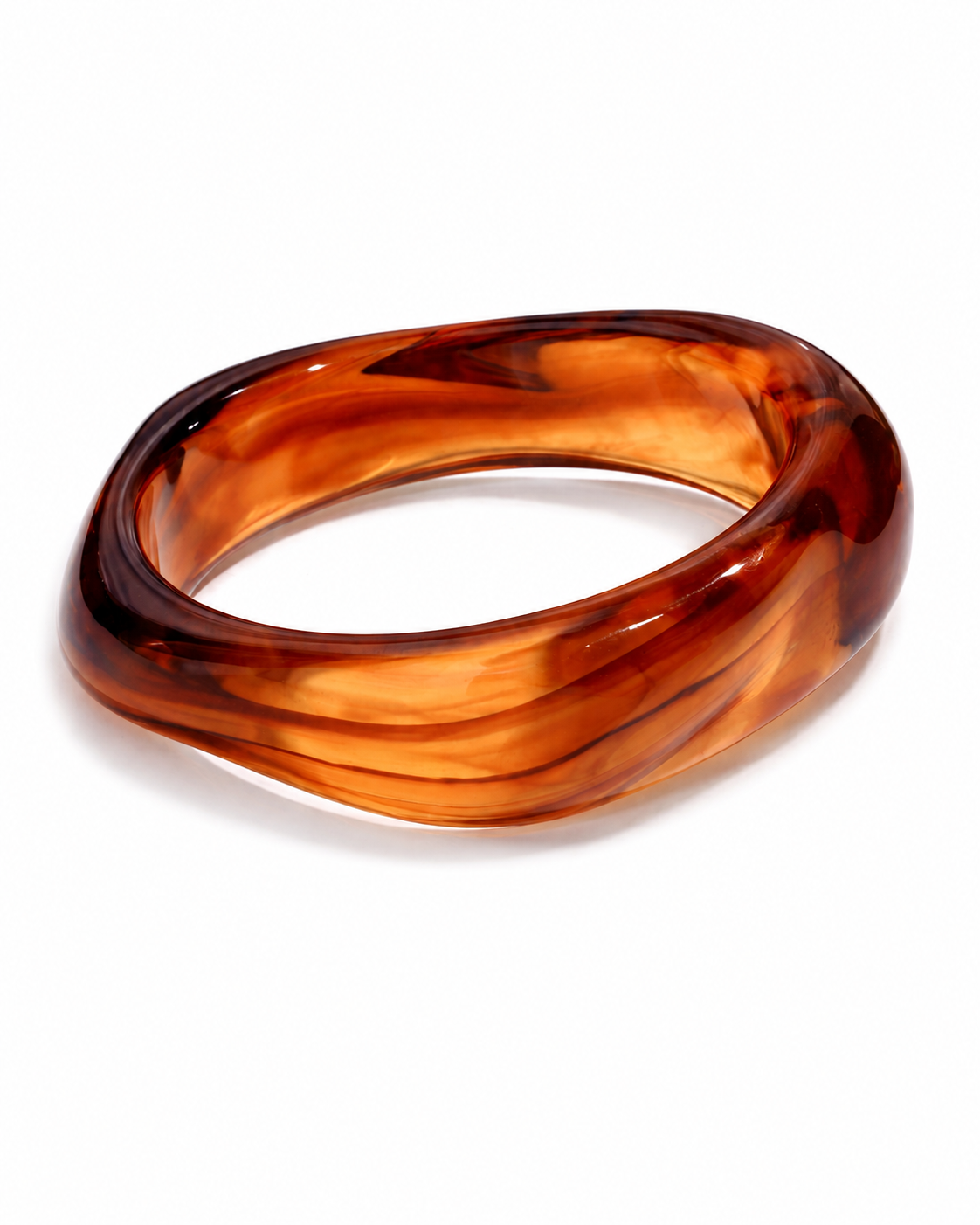 Tort Resin Bangle