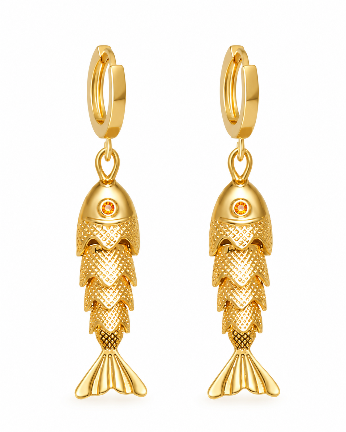 Sardine Drop Earrings Me The Label